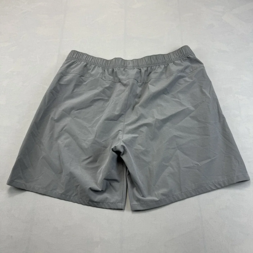 The North Face Mens L Gray Regular Fit Athletic Shorts